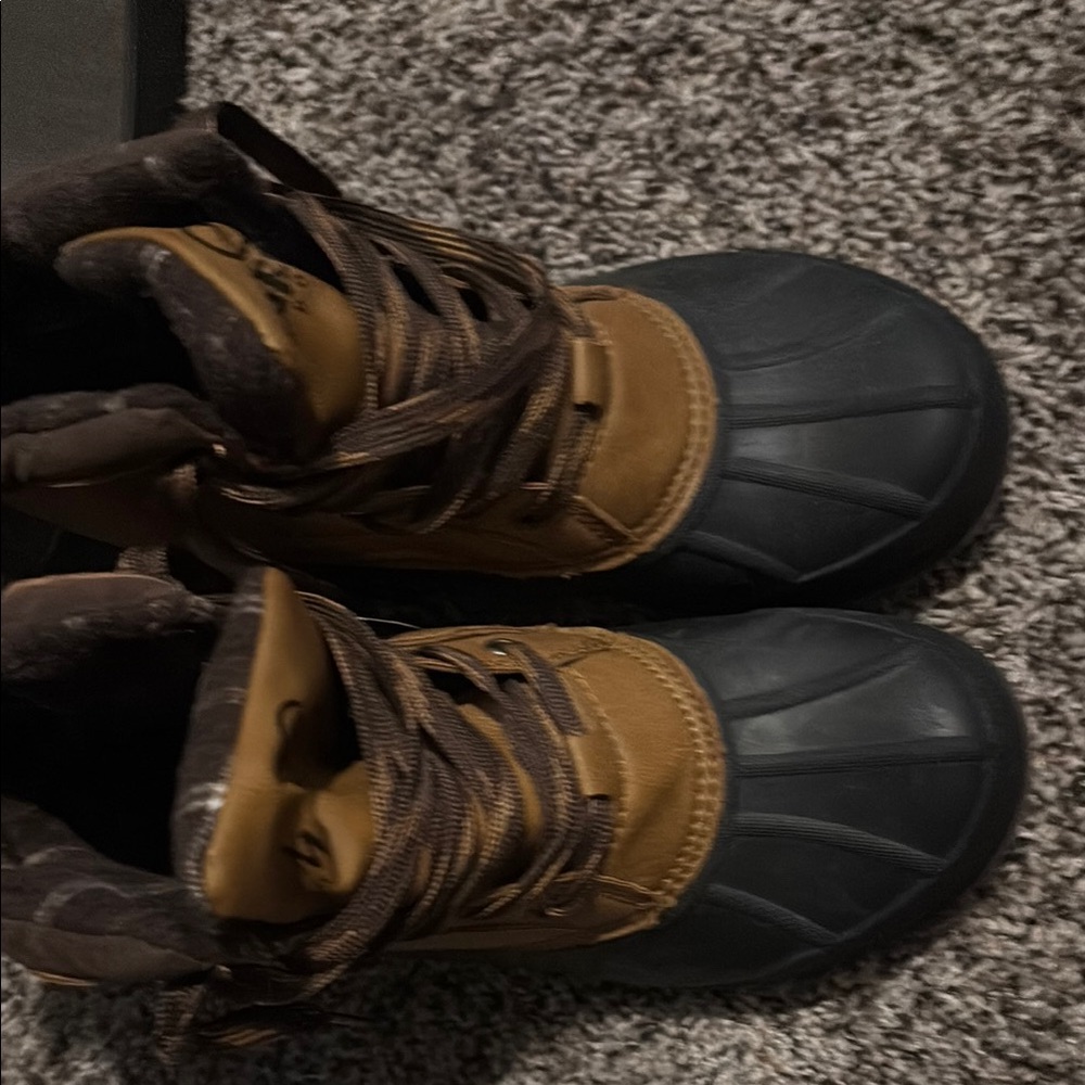 Magellan Outdoors Kids Brown and Black Boots